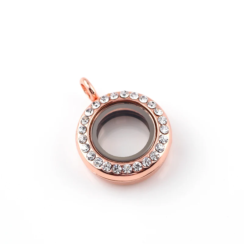 10 шт./лот новейший мини 20 мм Круглый Магнитный стеклянный плавающий медальон с