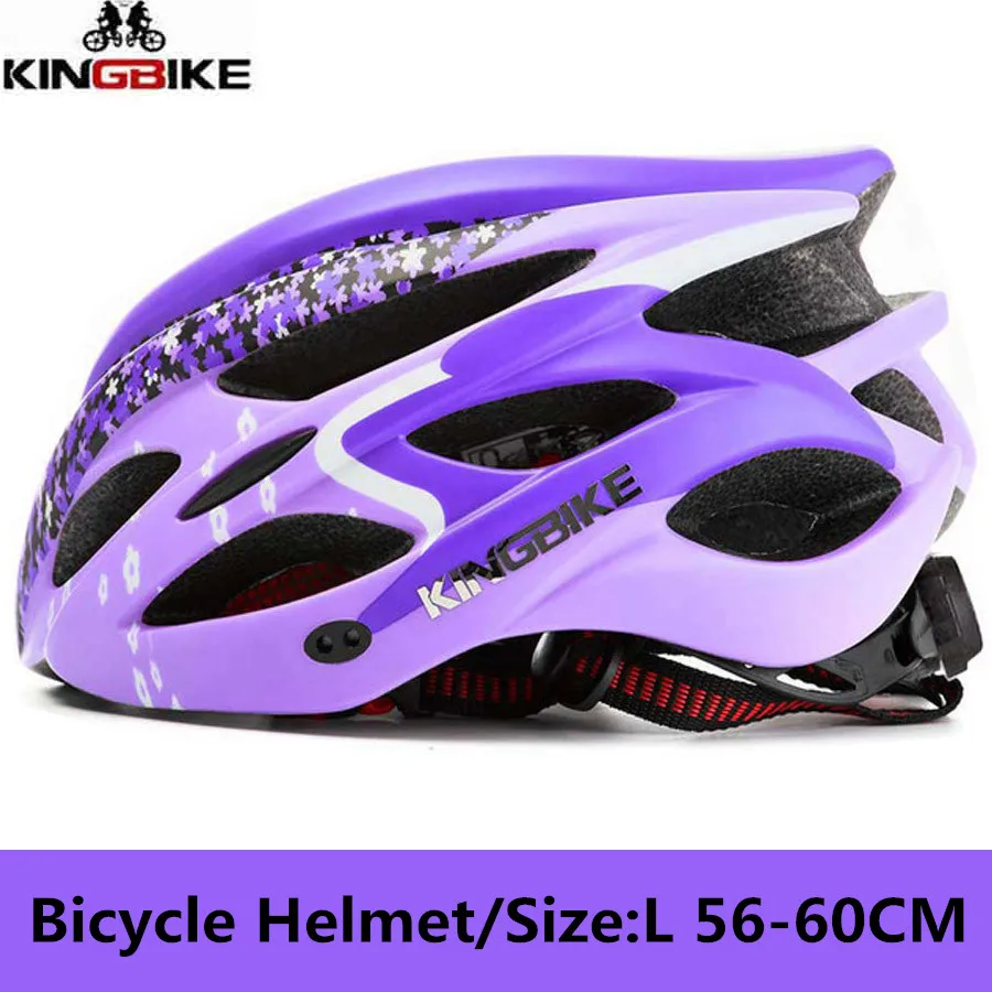 656purple KINGBIKE велосипедные сверхлегкие шлемы MTB дорожный велосипедный шлем розовый для женщин велосипедные шлемы Caschi Ciclismo Capaceta Da Bicicleta - Цвет: 656purple