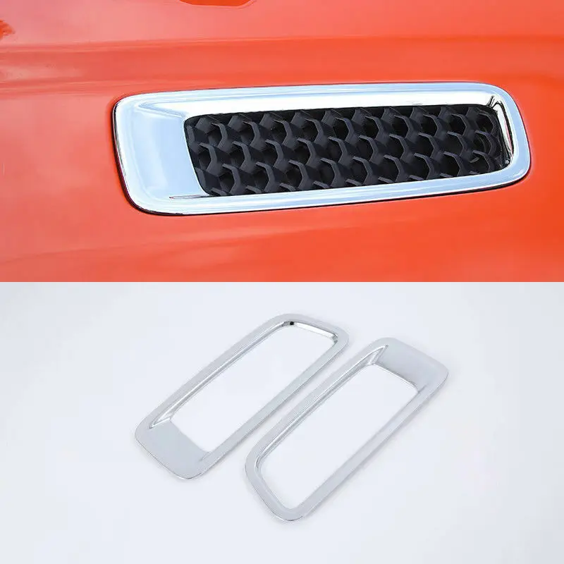 Хром Froot крышка капота вентиляционное отверстие крышка отделка 2 шт для Jeep Wrangler JL