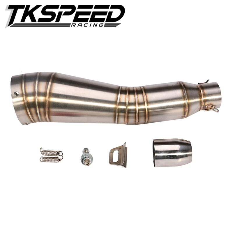 Бесплатная доставка TKSPEED мотоцикл 51 мм выхлопной трубы общего давления сзади
