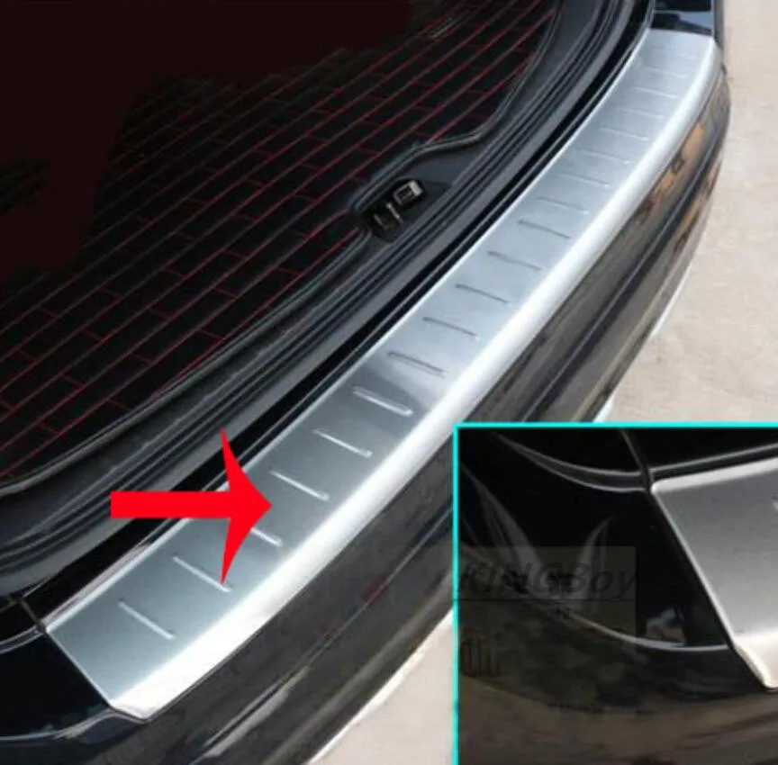 Для Volvo XC60 2008-2012 автомобильные аргуары из нержавеющей стали задний бампер