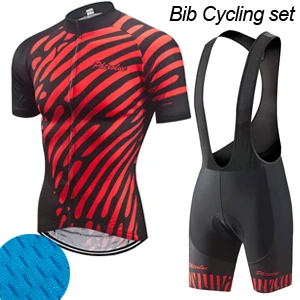 Bib Cycling Set Phtxolue Pro велосипедная одежда для мужчин Велоспорт Джерси Набор велосипедная форма шоссейные велосипедные майки костюм для езды на горном велосипеде велосипедные наборы - Цвет: Bib Cycling Set