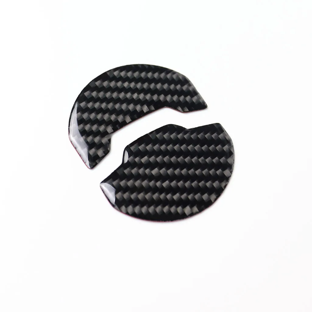 

Carbon Fiber Mid Air Condition Vent Outlet Cover Trim Sticker Decoration Interior For Ford Mustang 2015 2016 2017
