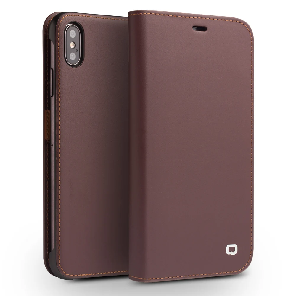 

Чехол-книжка из натуральной кожи для iPhone X Xs Plus Max XR