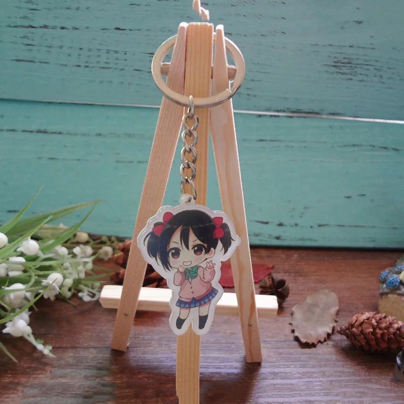1 шт. аниме Love Live Нико Рин Хонока Кодори Kawaii брелок Подвеска Portachiavi llavero