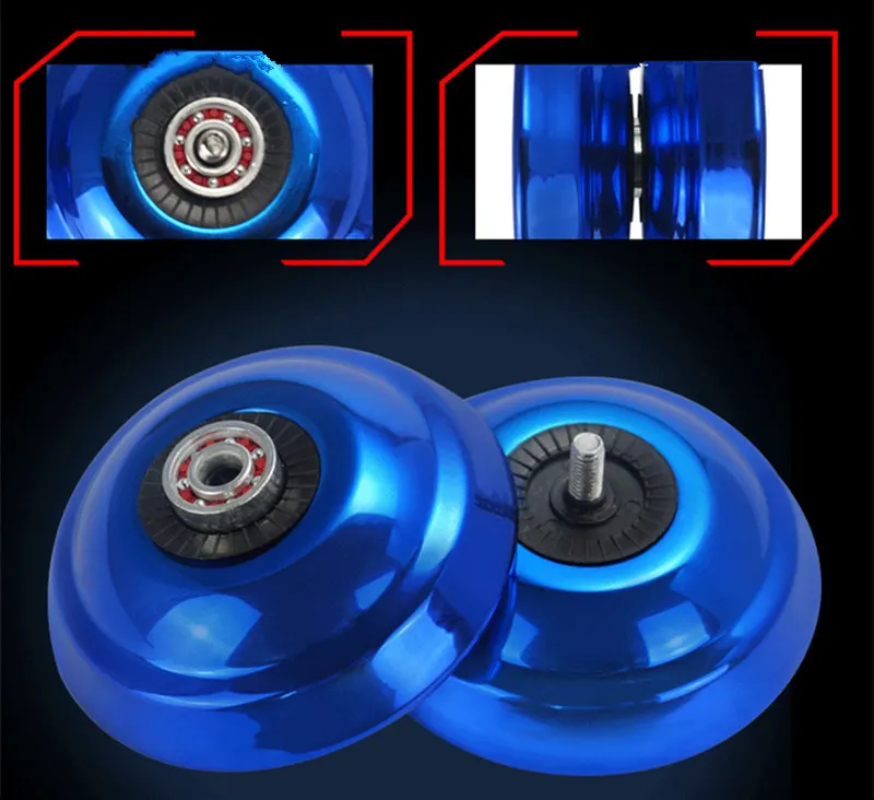 Классические металлические игрушки йойо, креативный дизайн, высокое качество, подшипник со струной, йо-йо, спортивные хобби, игрушки для детей, подарок