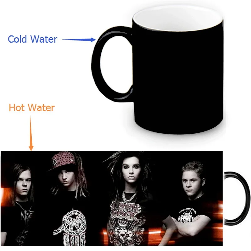 Термочувствительные кружки для кофе молока чая 350 мл/12 унций|morphing mug|heat sensitive colorheat