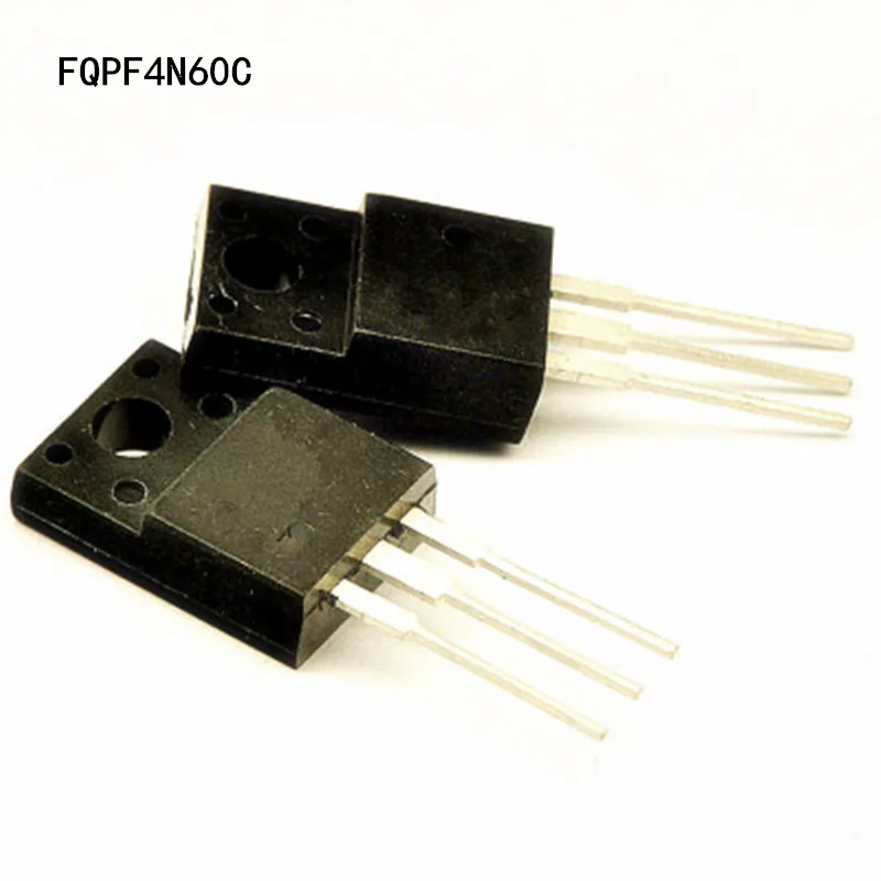 

10pcs FQPF4N60C FQPF4N60 4N60 TO-220F Mosfet Transistor