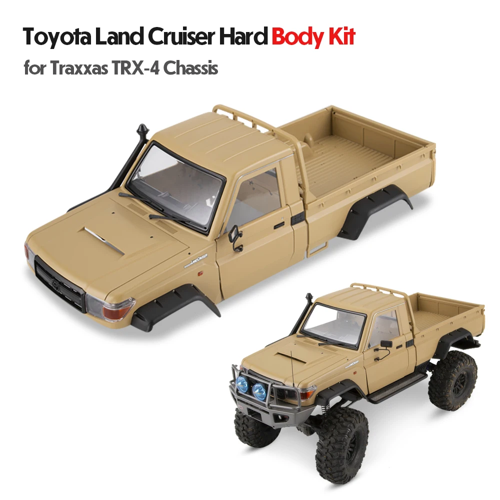 Для Traxxas RC автомобиля DIY RC кузова продаем комплект для 323 мм Колесная база Traxxas Chassis шасси 1/10 Toyota Land Cruiser 70