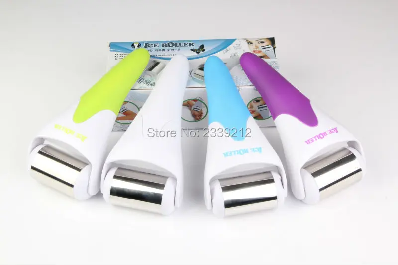 Волшебный ролик для массажа лица домашнего использования из нержавеющей стали|ice
