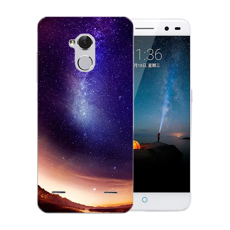 Роскошный Матовый чехол для телефона ZTE Blade V7 Lite прозрачный мягкий силиконовый с