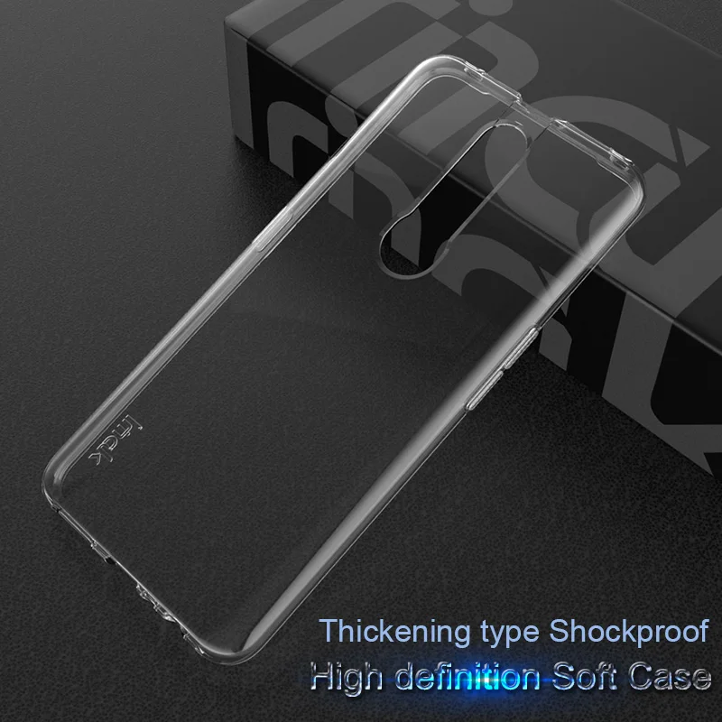 For OPPO F11 Pro Case Cover IMAK UX-5 Series Clear Soft TPU Back Shockproof Thickening Type Skin |