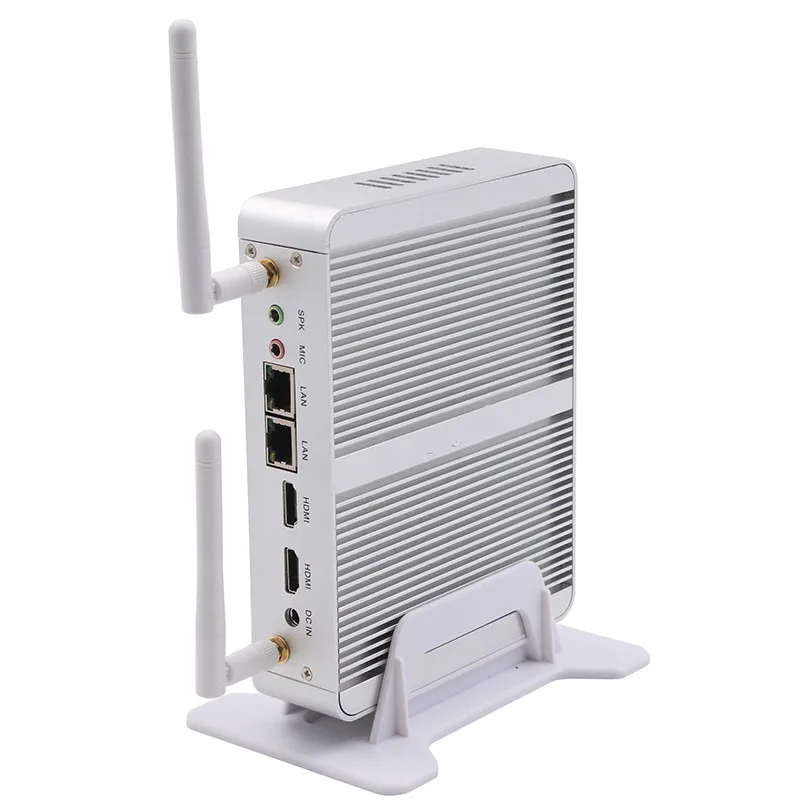 Intel Celeron N3150 четырехъядерный 12V безвентиляторный i3 мини ПК X86 Win10 Barebone Мини
