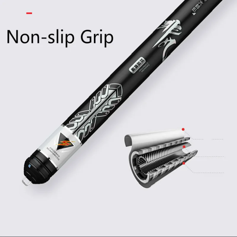 Carp Fishing Rod Ultra Light Super Hard Taiwan Olta Squid Fish Canne Pesca 28 Tone Power Hand Pole Tackle 9m 10m | Спорт и