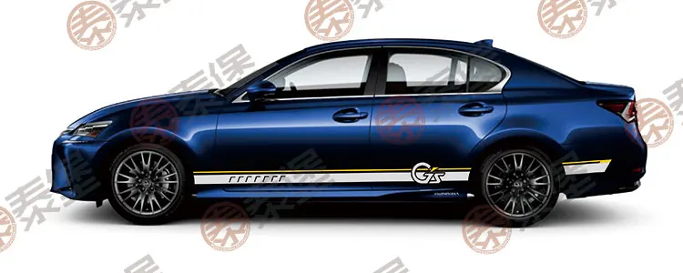 TAIYAO автомобильный стильный спортивный автомобильный стикер для Lexus GS 200h 300h 200t F Спортивный знак Levinson автомобильные аксессуары и наклейки авто стикер