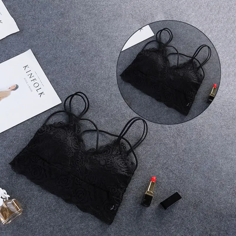 Женский кружевной бюстгальтер OIONINOS сетчатый без косточек бесшовные