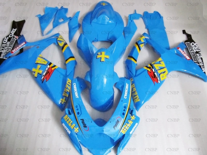 GSX R 750 07 обтекатель для Suzuki GSXR600 2006 2007 K6 RIZLA мотоцикла 600 Пластиковые