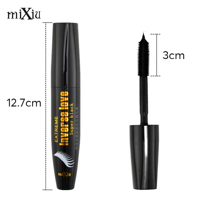 Профессиональная 3d тушь для ресниц макияж наращивание Черный Объем Mascaras