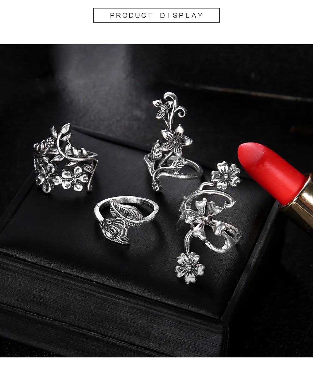 The Flower Goddess Ring Set | Украшения и аксессуары