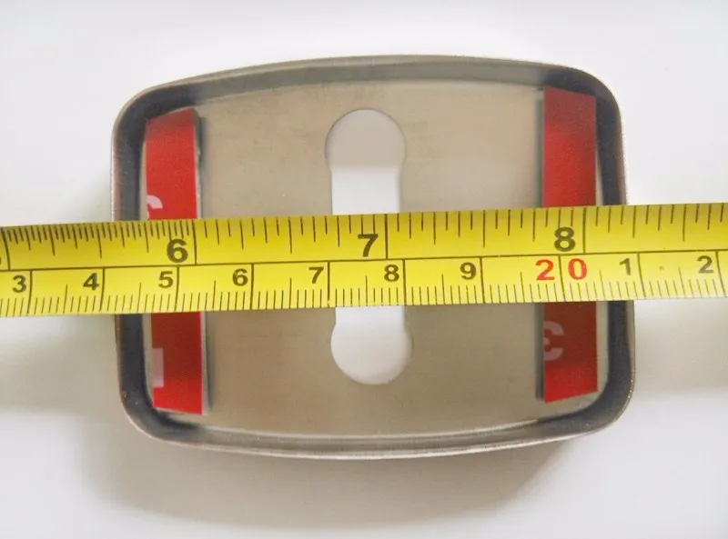 Крышка дверного замка автомобиля из нержавеющей стали защитные колпачки