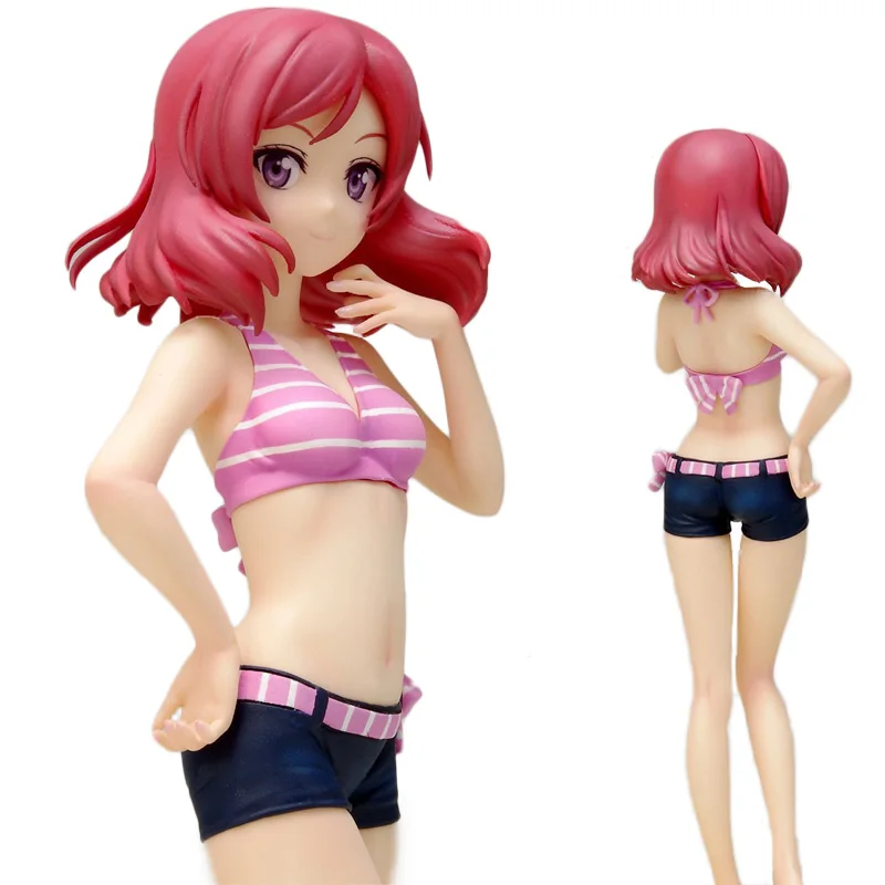 16 см Love Live купальник для купания. Maki Nishikino аниме сексуальные фигурки игрушки
