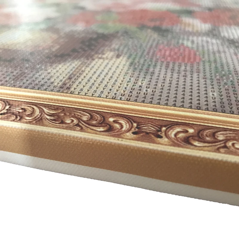 DPF Алмазная вышивка с рамкой павильон сад 3d живопись крестиком полный набор