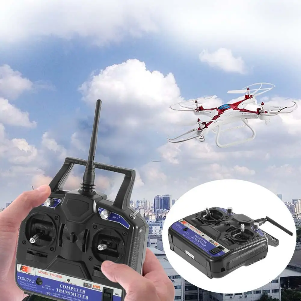 2 4G цифровой 6CH RC передатчик контроллер с приемником Модель радиоуправление |