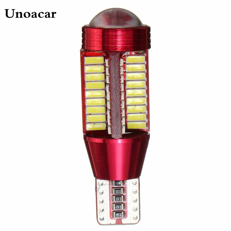 10X супер яркий Canbus T10 78 SMD 4014 W5W светодиодный автомобильный светильник лампа для