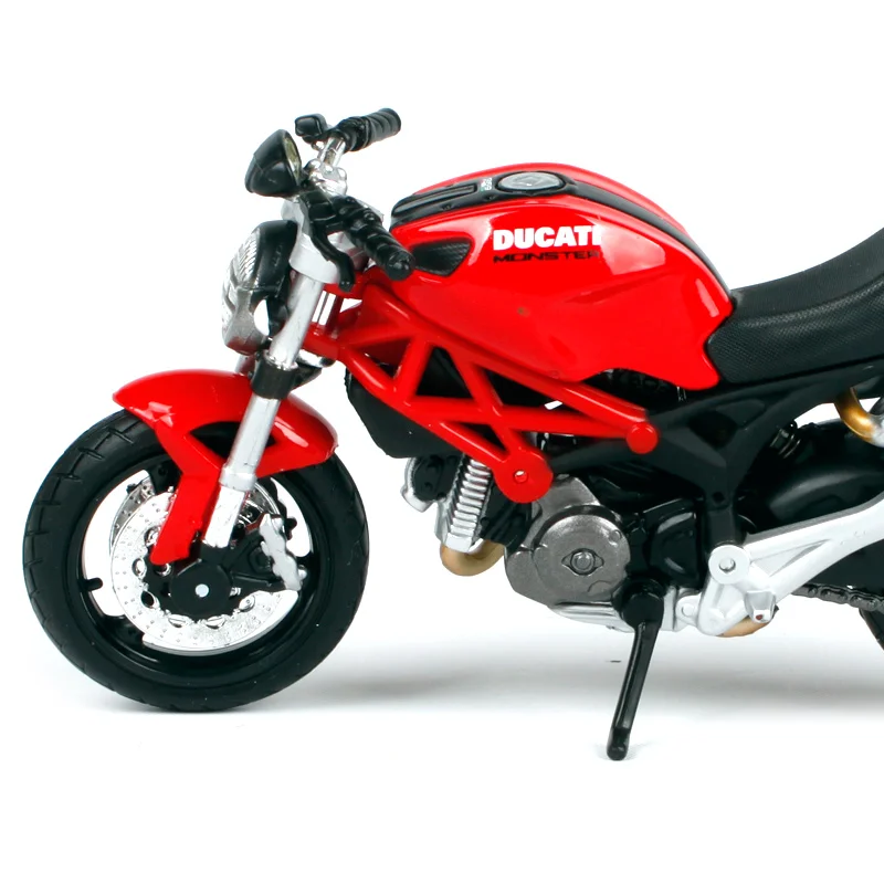 Мото-велосипед MAISTO 1:18 Ducati Monster 696 литая модель игрушка новинка в коробке 08056 |