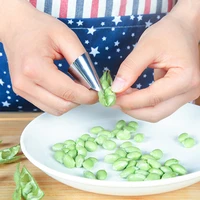 050 kitchen multi use stainless steel finger kitchen gadgets chestnut brassica moss peas peeling protection cover 4 1cm2 6cm
