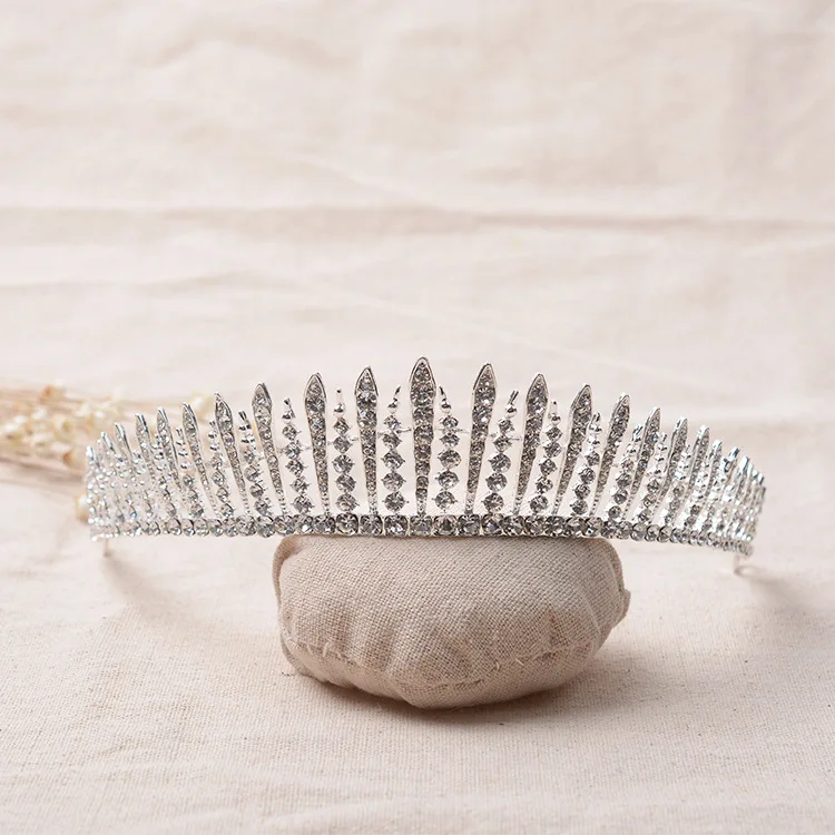 Новое поступление великолепный кристалл Красота Princess Crown Роскошные горный