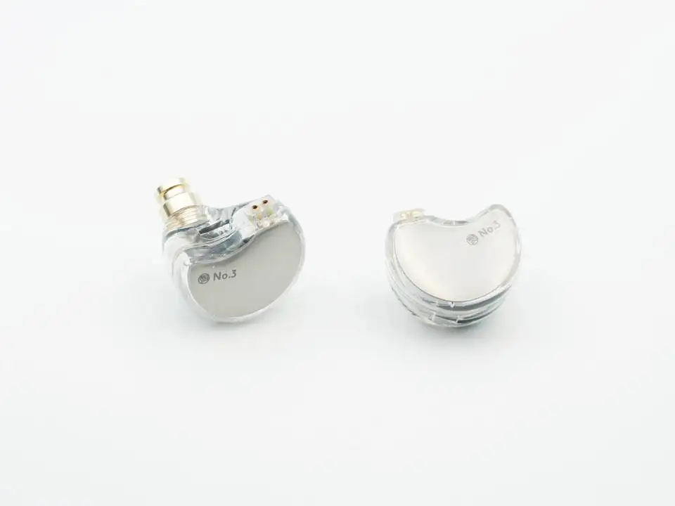 NO.3 Transparent TFZ № 3/№ 3 Ti Динамический драйвер 2pin 0,78 мм прозрачный Hi-Fi съемные наушники-вкладыши IEMs - Цвет: NO.3 Transparent