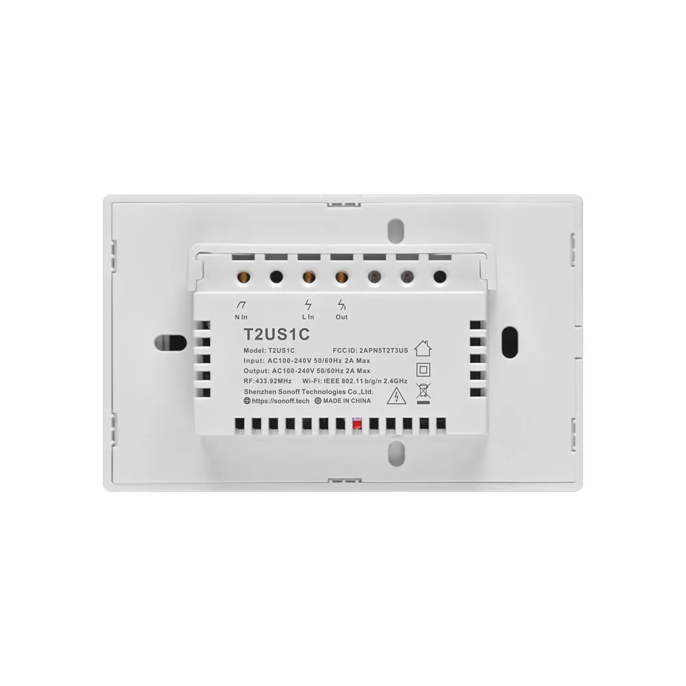 Беспроводной переключатель Sonoff TX T2 US для умного дома с дистанционным управлением