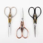 Профессиональные ножницы для ногтей в стиле ретро Toen, триммер для рогов, рукоделие, вышивка, портновские ножницы из нержавеющей стали, инструмент для маникюра, 1 шт.