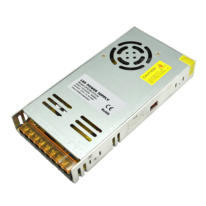 with no Logo SANPU 24 V 15A источник питания 350 W 110 V AC/DC 24 вольт трансформатор 220 V 24 V светодиодный драйвер(замена MeanWell LRS-350-24 - Цвет: with no Logo