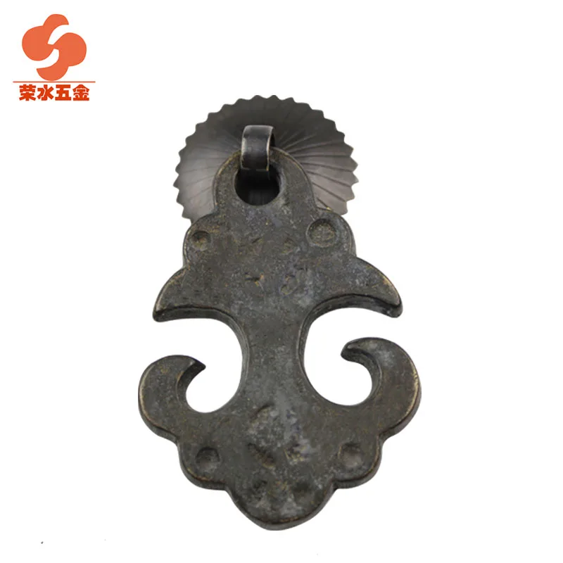 Дешевые медь ручка античный китайский мин и цин двери ящика толще раздел K-012 |