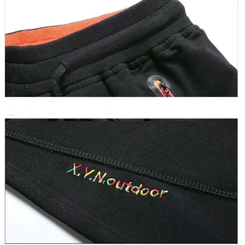 Мужские спортивные брюки на молнии большие размеры 5XL 6XL 7XL 8XL|running trousers|winter running