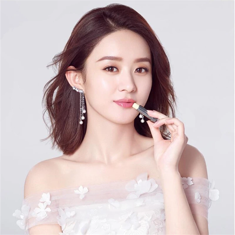 2019 новые женские горячие модные длинные Подвесные серьги кристалл с кисточкой из