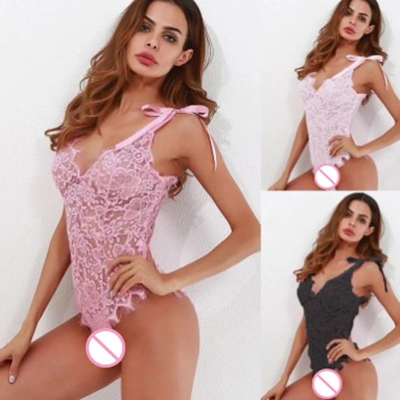La MaxPa сексуальное женское белье с открытой спиной Кружева Babydoll Открыть
