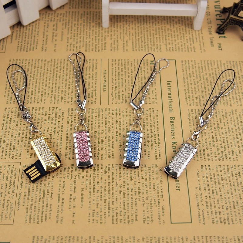 USB флеш накопитель модный металлический цветной мини 64 ГБ 32 16 8 4 Гб 2 0 свадебный