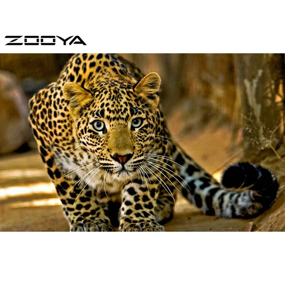 ZOOYA DIY Алмазная вышивка в виде животных 5D алмазная картина бриллианты мозаика