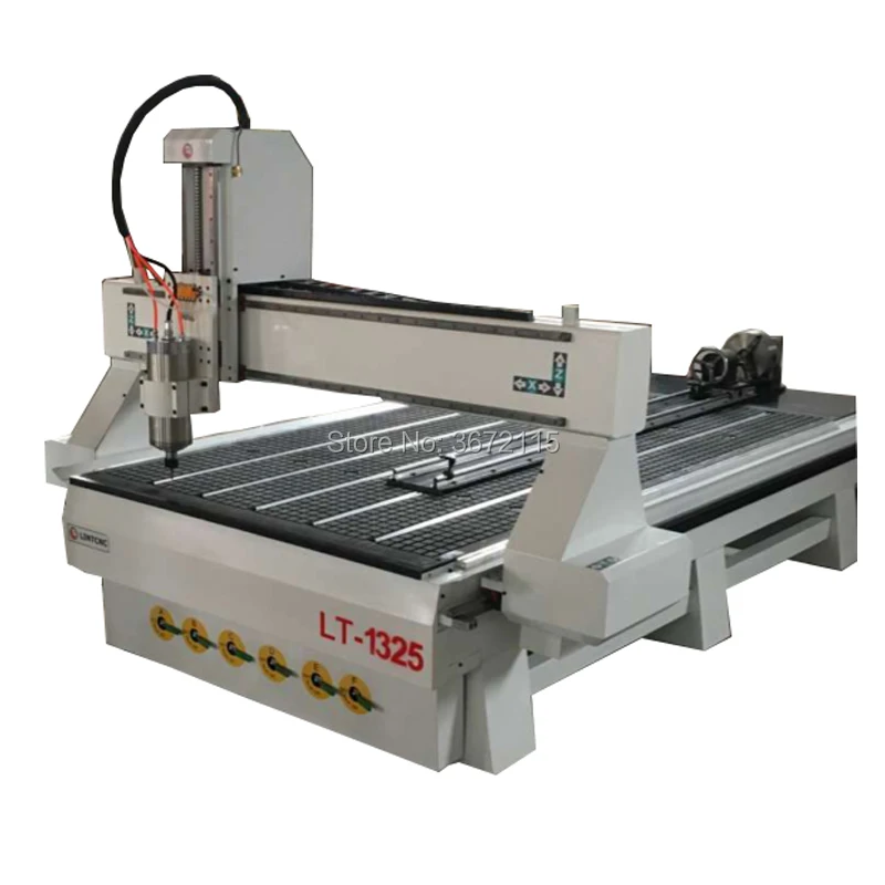 Китай 3d деревообрабатывающий ЧПУ маршрутизатор с 4 осями 3 кВт водяное охлаждение