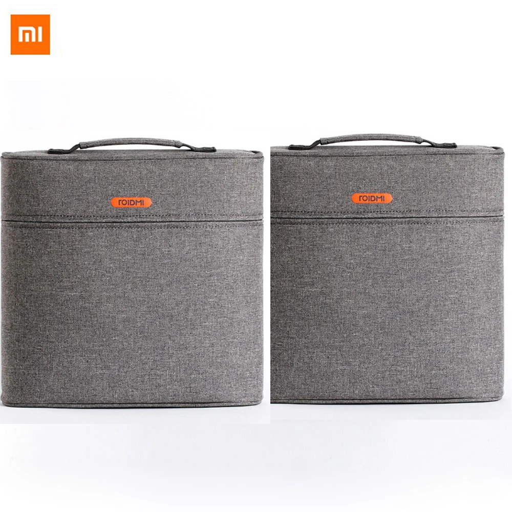 2pcs gray Xiaomi ROIDMI аксессуар сумка для хранения для ROIDMI ручной беспроводной пылесос F8 аксессуары для хранения водонепроницаемый пылезащитный - Цвет: 2pcs gray