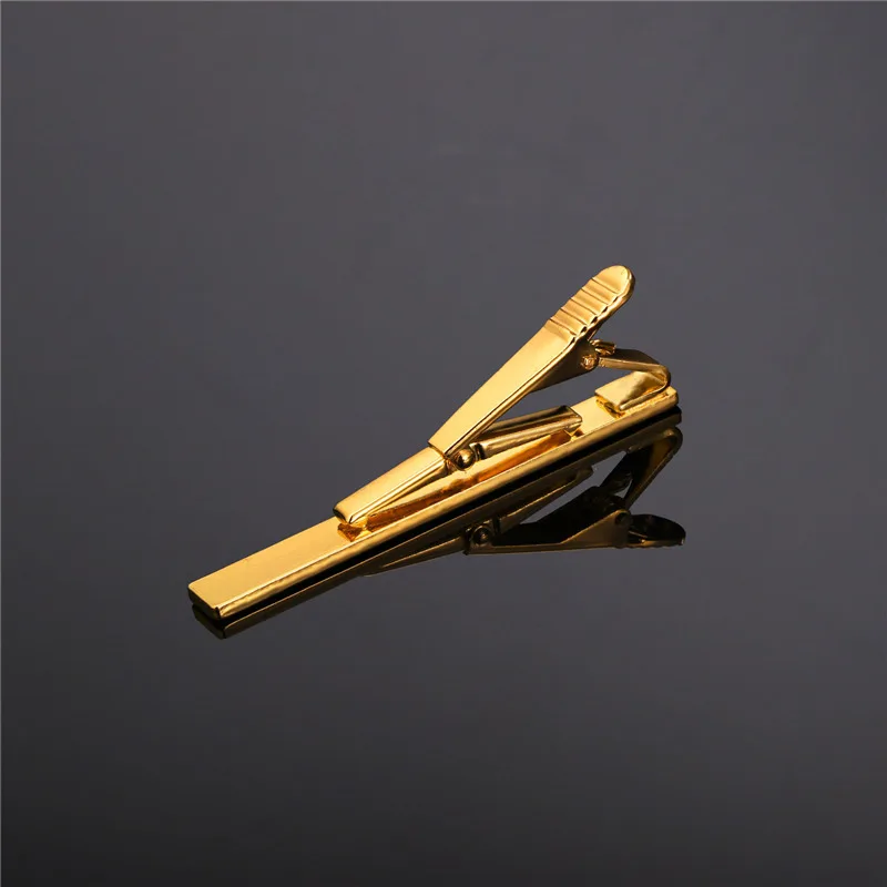 U7 Зажим Для Галстука Мужские Ювелирные Наборы Застежка Клип С Коробкой Подарок