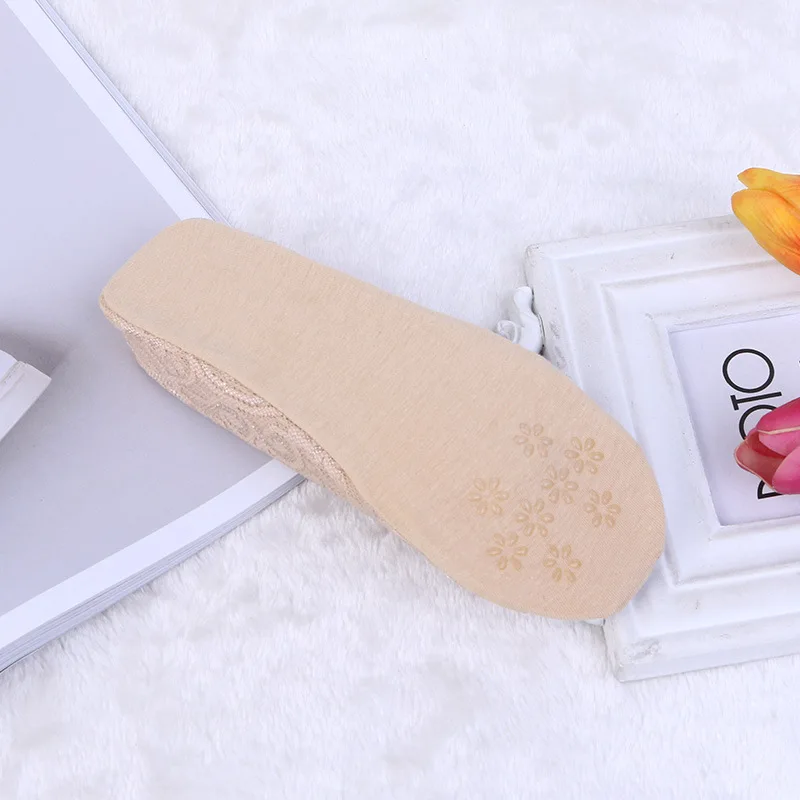 5 парт/лот женские носки из хлопчатобумажной смеси Нескользящие невидимые