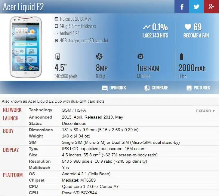 Для Acer Liquid E2 V370 ЖК дисплей Дисплей кодирующий преобразователь сенсорного экрана