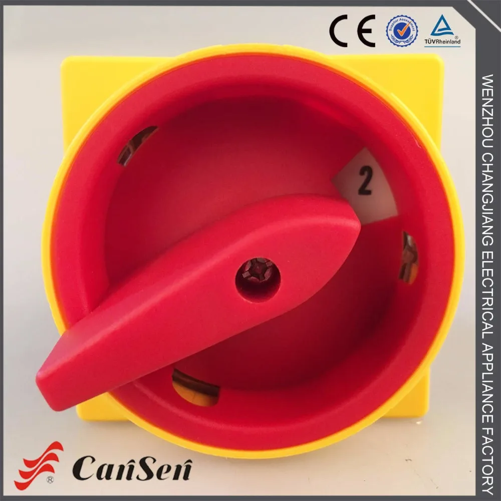 AC 440V Ui 690V 32A Cam Switch 1-0-2 3 полюса 12 терминалов переключатель замка | Обустройство дома