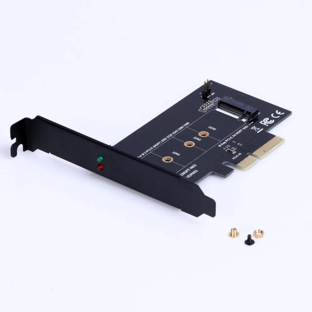 Адаптер PCI Express 4x к M Key M.2 SSD слот для E (NGFF) 2230 2242 2260 2280 карта PCIe X4 адаптер|pci express|pci 4xpci