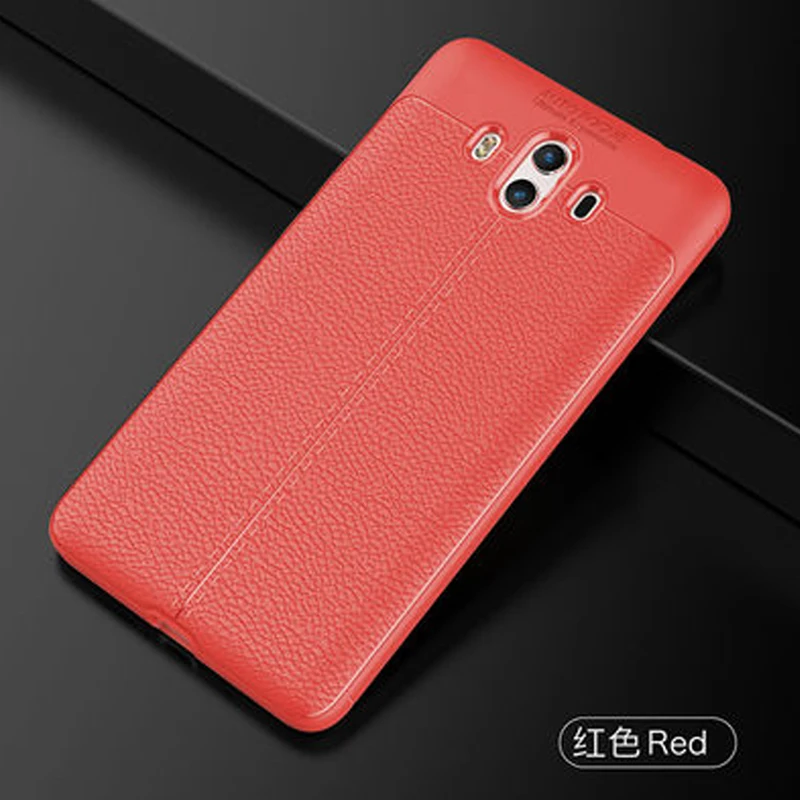 YUETUO Роскошный кожаный чехол для телефона с рисунком huawei mate 9 10 mate10 mate9 силиконовые