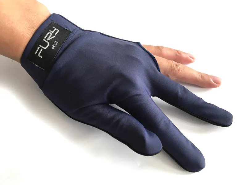 Бесплатная доставка Оригинальные перчатки для бильярда Fury высокоэластичные